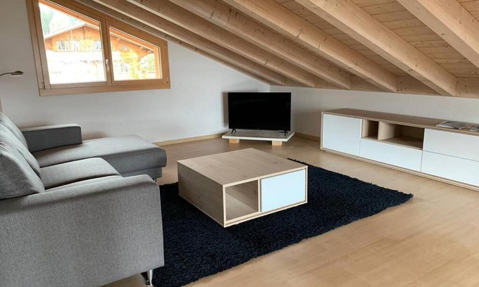 Zweisimmen Apartment | Région de GSTAAD, charmant chalet duplex de 80m2