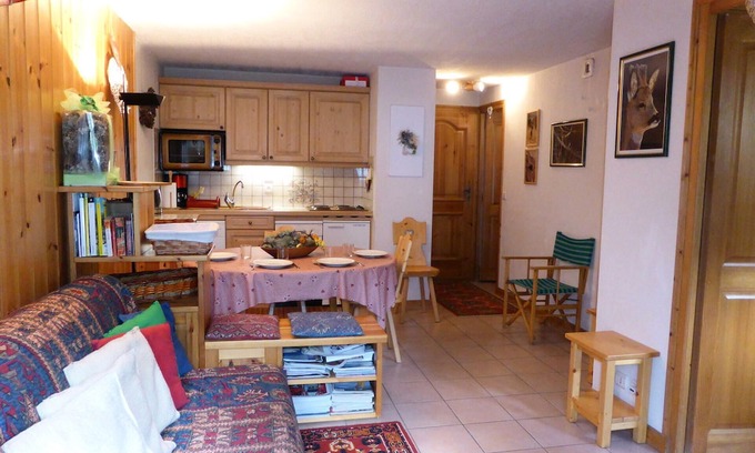 Les Houches Apartment | Résidence Les Aiguilles Rouges - 2 Pièces pour 5 Personnes