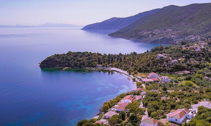 Lavreotiki Villa | R 1302 Anker Red Villa With Safe Deposit Box, Sea view & Sofa Bed