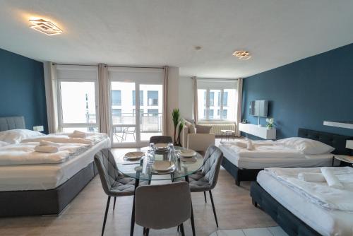 Fellbach Apartment | RANGE - Apartments - Küche - WLAN - Netflix - bis zu 7 Personen