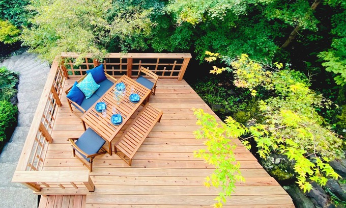 Futo House | Rare find! Spacious 3 BDR, Large Private hot spring, Spotless Modern Japanese