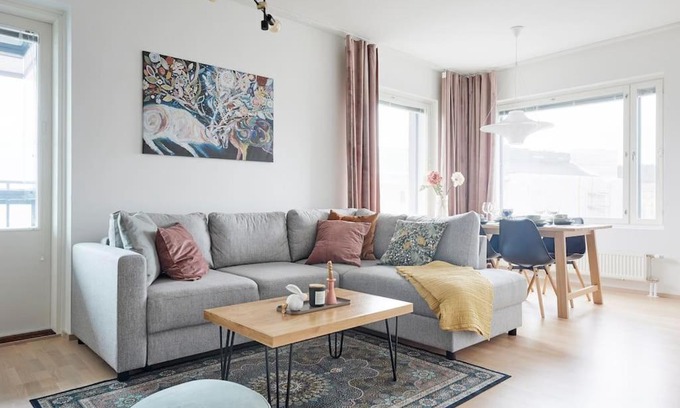 Tampere Apartment | Rauhallinen kolmio omalla saunalla Tampereen keskustassa