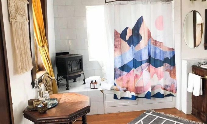 Fort Bragg Apartment | Raven Room - Historic Weller House Water Tower