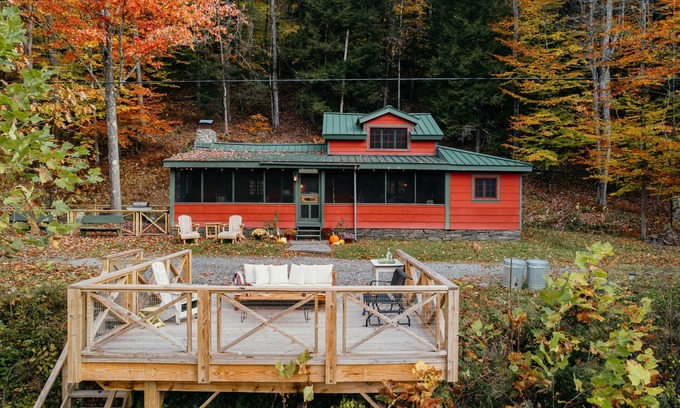 Hancock Cabin | Red Camp on the West Branch!