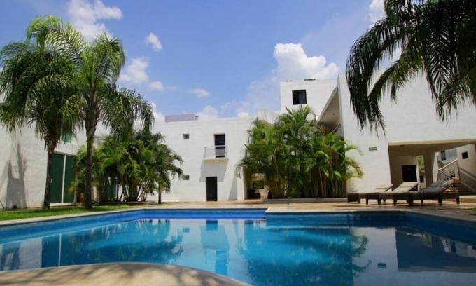 Centro Hotel | Refreshing Double Room Retreat with Poolside Access & Relaxing Terrace in Mérida