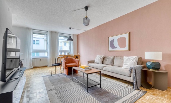 Schottenfeld Apartment | Refurbished Neubau 2BR w/Balcony & Elevator, nr U6, by Blueground