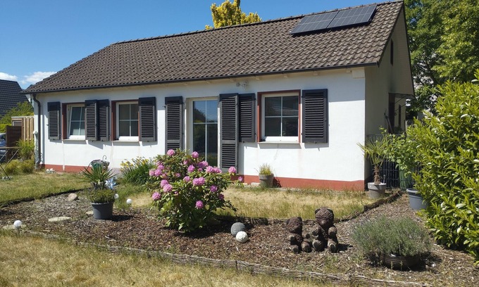 Steinhagen House | Relax on the southern slope of the Teutoburg Forest in the Marion vacation home.