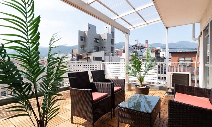Beppu Apartment | Relaxing Cafe StyleBeppu Sta in 5minsOnsen D6/Beppu Ōita