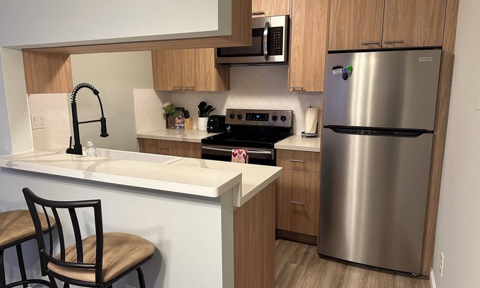 Marina Condo | Remodeled 3-bedroom condo in Marina walking distance to beach