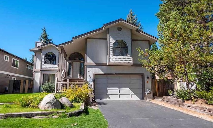 Tahoe Keys House | Remodeled Family Home on the Water in the Tahoe Keys, Pool Table and Hot Tub-.