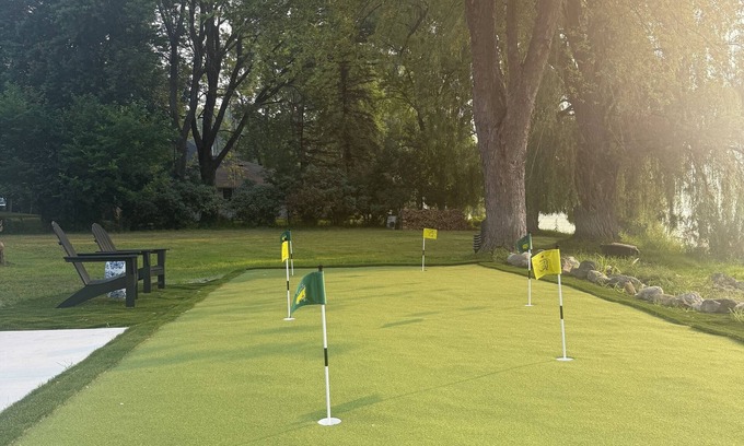 Green Lake House | Remodeled Lake Retreat: Putting Green & Game Room+Bar! Forever Wild Views