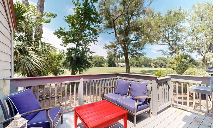 Palmetto Dunes Villa | Renovated 2 bedroom condo on the golf course