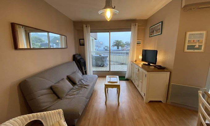 Perros-Guirec Apartment | Renovated apartment located beach of Trestraou in PERROS-GUIREC