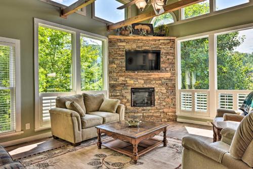 Butler House | Renovated Home with Private Dock on Watauga Lake