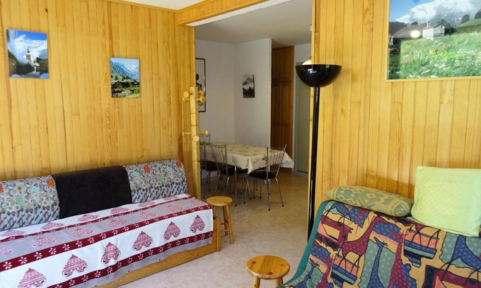 Plan Peisey Apartment | Residence Darbella - 2 room flat for 6 people