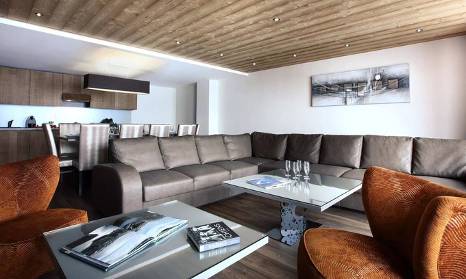 Arc-2000 Apartment | Residence La Source des Arcs* - Chalet des Neiges - 6 Room Apartment 10 People Sauna
