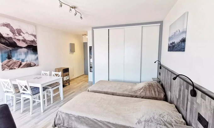 Aix-les-Bains City Center Apartment | Residence Le Chateau Durieux 4 - Coup de coeur pour ce petite studio completly relooké !