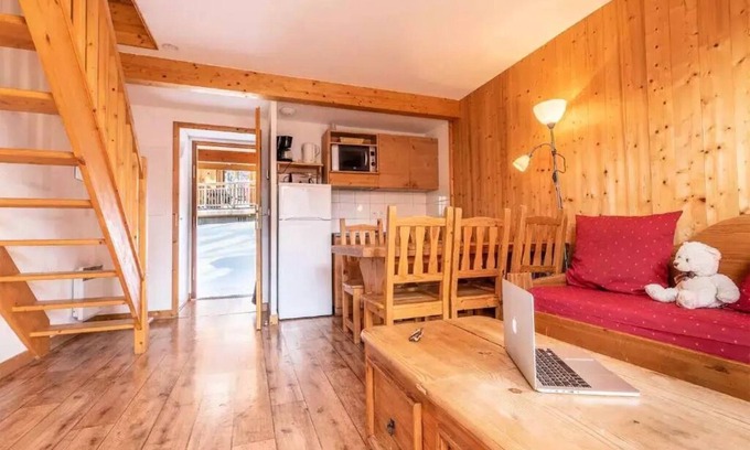 La Feclaz Apartment | Residence Les Chalets du Berger Premium * - 3 Rooms Duplex 8 People Mountain Corner