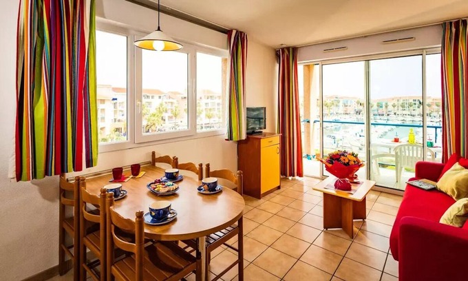 Plage d'Argeles Apartment | Residence Mer & Golf Port Argelès* - 3 Rooms 6 People - Harbor Side