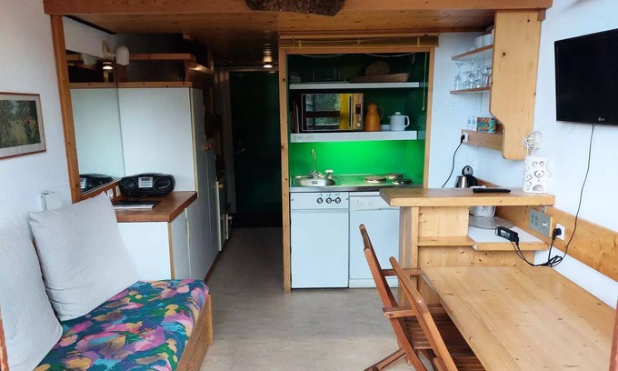 Arc-1800 Apartment | Residence Mirantin 2 - Duplex for 5 people close to the slopes and shops - Quiet residence in the village of Charmettoger in Arc 1800