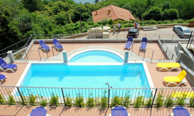 Oggebbio Apartment | Residential Complex With Panoramic Views and Pool