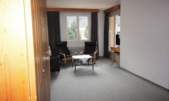 Sils-Maria Apartment | Residenza Lagrev - 2 room flat no. 124 - type 21B - 1st floor - south