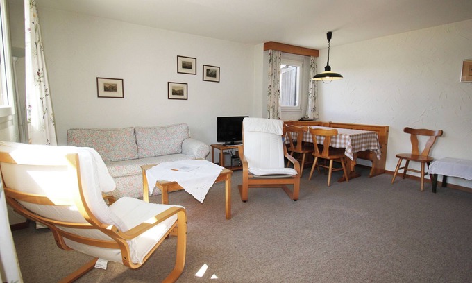 Sils-Maria Apartment | Residenza Lagrev - 2 room flat no. 212 - type 21B - 2nd floor - S/W