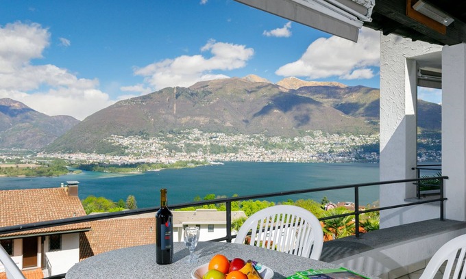 Piazzogna Apartment | Residenza Miralago Apt. A8 by Interhome