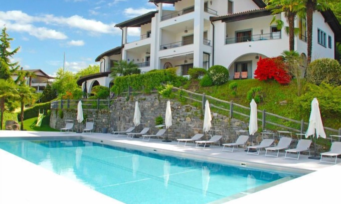 Piazzogna Apartment | Residenza Miralago Apt. B19 by Interhome