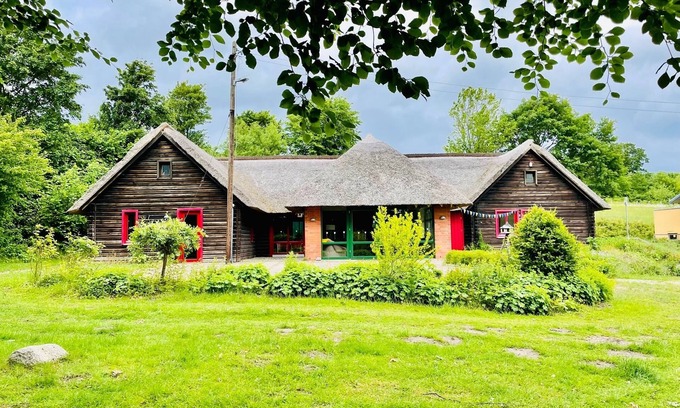 Mustin House | Resilience and pure relaxation! LODGE directly on the lake