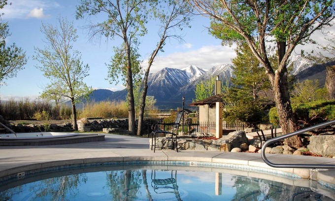 Genoa Villa | Resort with Hot Springs, Pool & Mountain Views!