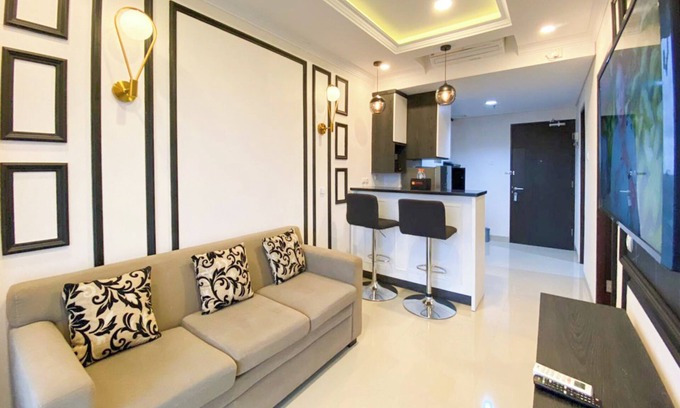 Mlati Apartment | Restful And Elegant 1Br Patraland Amarta Apartment
