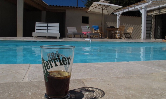Saint-Andeol-de-Berg House | Restored Magnanerie, heated pool, 2 discreet cats live outside in summer