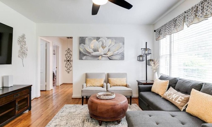 Richmond House | Retreat Zen/3br ranch house/private parking/FIRE-PIT/RF