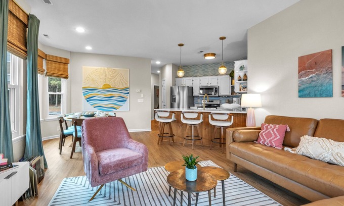 Sea Trail Condo | Retro Vintage Palm Springs vibe!