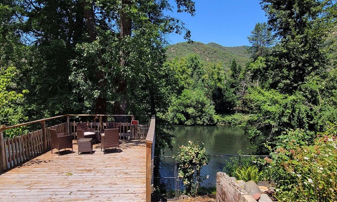 Gold Hill House | River Front House~River Views, Mountain Views, and Outdoor Space!