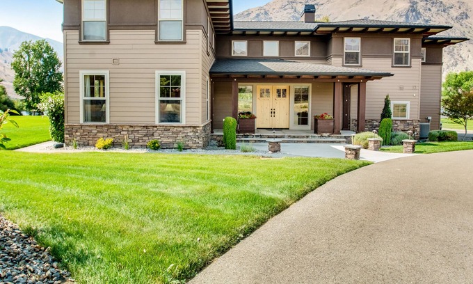 Orondo House | Riverfront, Family-Friendly Home w/ a Private Pool, Fast WiFi, & Gas Fireplace