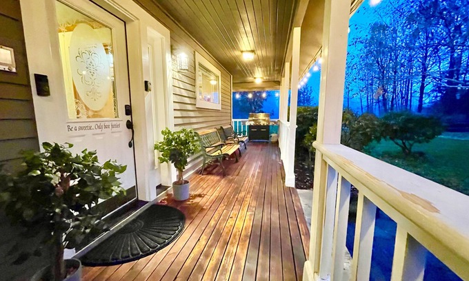 Trout Lake House | Riverfront Lodge - Ideal for small and large groups with room to spread out