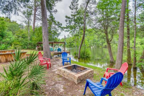 Milton House | Riverfront Milton Cabin with Boat Ramp and Dock!