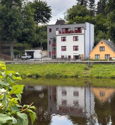 Zelezny Brod Apartment | Riverside Apts - kola v ceně-free bikes, Greenway Jizera