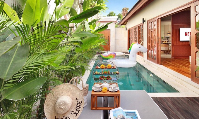 Sambahan Villa | Romantic 2BR Villa In Ubud! 9Min Drive To The Monkey Forest! W/Swimming Pool!