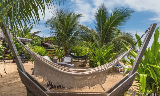 Moorea-Maiao House | Romantic Beachfront Escape with Modern Comforts