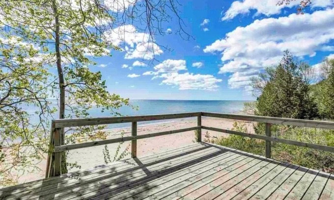 Forestville House | Romantic Escape to our Lake House nestled on a Private, Sandy, Lake Huron Beach