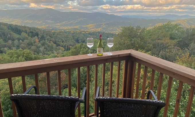 Sugar Mountain Condo | Romantic Loft with Spectacular Long Range Mountain Views!