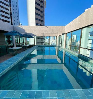Boa Viagem Apartment | Rooftop 470 academia e cowork, Piscina Ap 1107