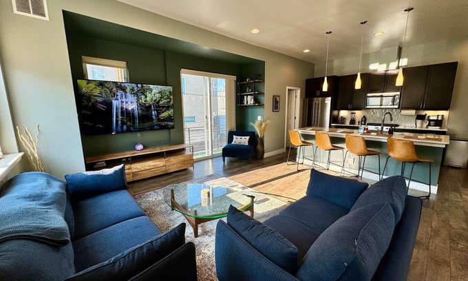 West Colfax House | Rooftop Escape featuring City & Mountain Views a Short Walk to Empower Field!