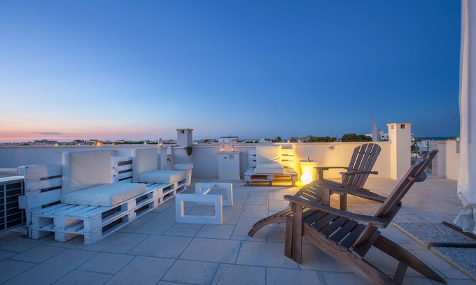 Savelletri Villa | Rooftop House, villa for 4/5 people with attic, private parking space in Savelletri