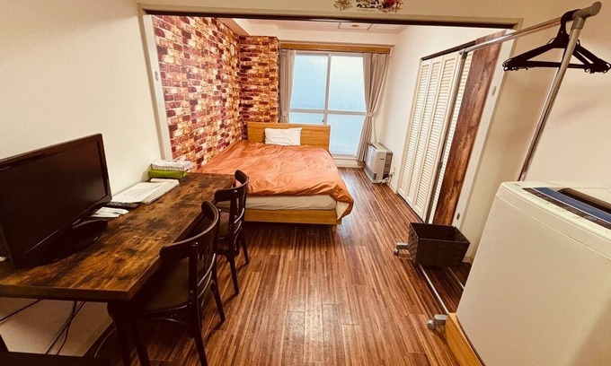 Shiroishi Apartment | Room 606 1DK 1 double bed 1 futon 1 minute wal - Room 606 Royal Heights Kikusui Station/Sapporo Hokkaidō