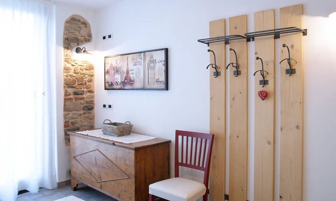 Feltre House | Room 'Doppia Piano Terra' with Mountain View and Private Terrace