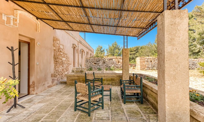 Presicce Apartment | Room 'Lucia - 8' with Private Terrace, Wi-Fi and Air Conditioning